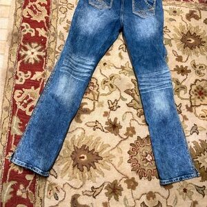 Cowgirl Tuff Women's Blue Bootcut Jeans